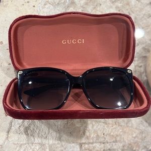GUCCI Cat Eye GG0022S Sunglasses